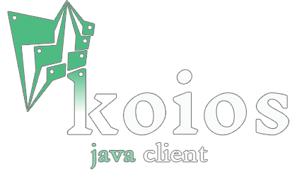 Koios Java Client