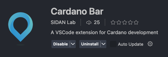 Cardano Bar