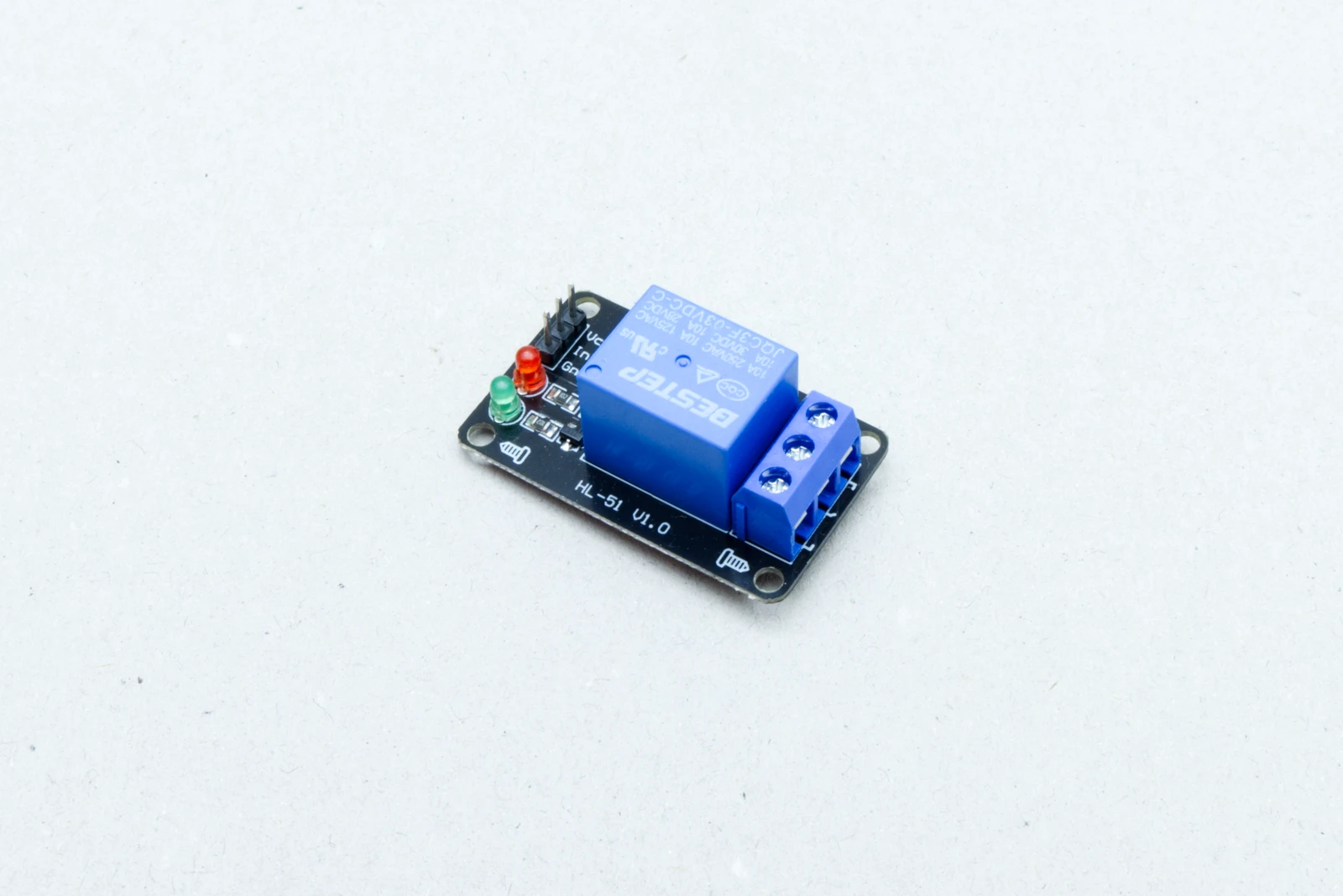 Relay module side