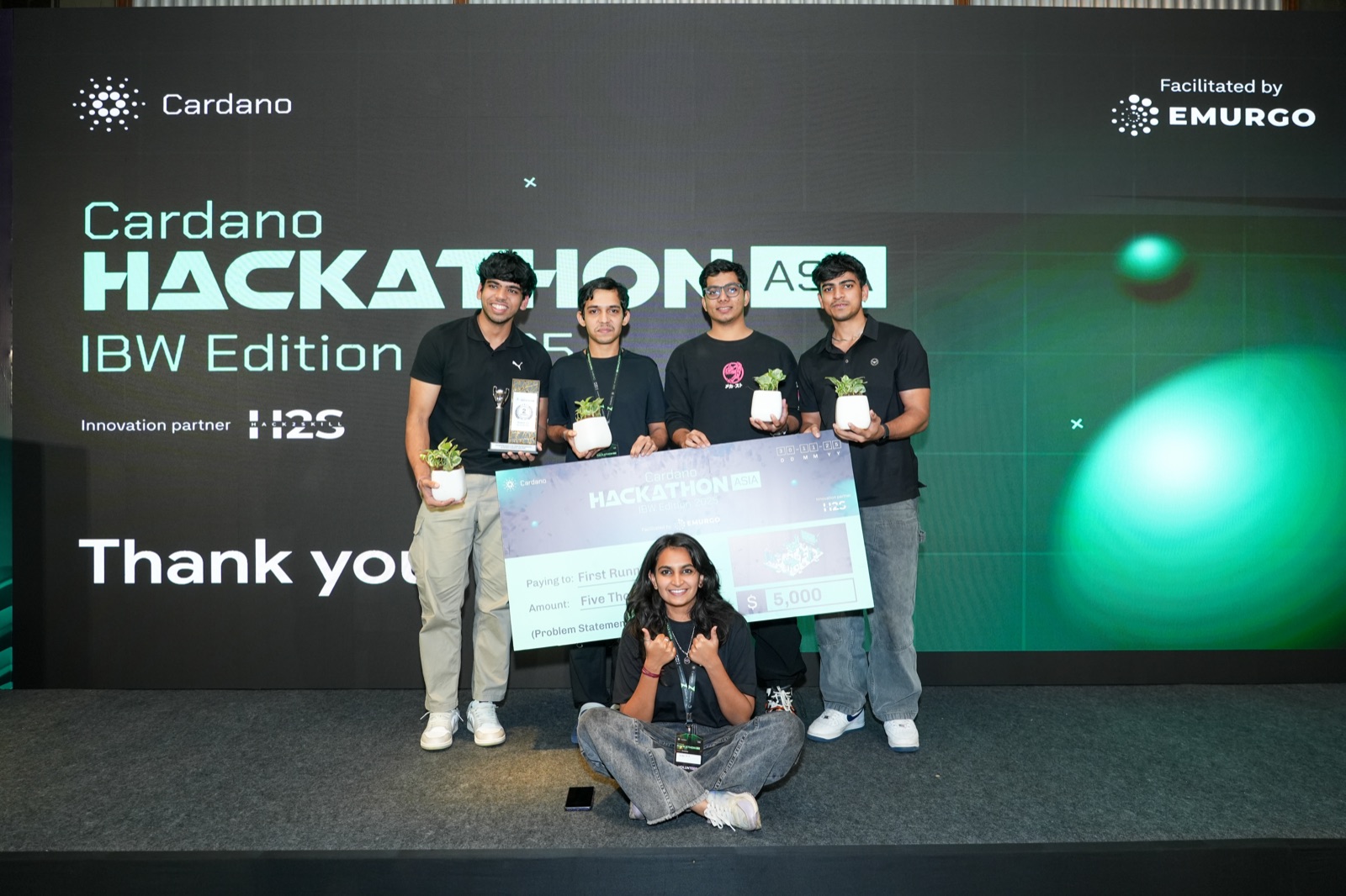 Hackathon winners
