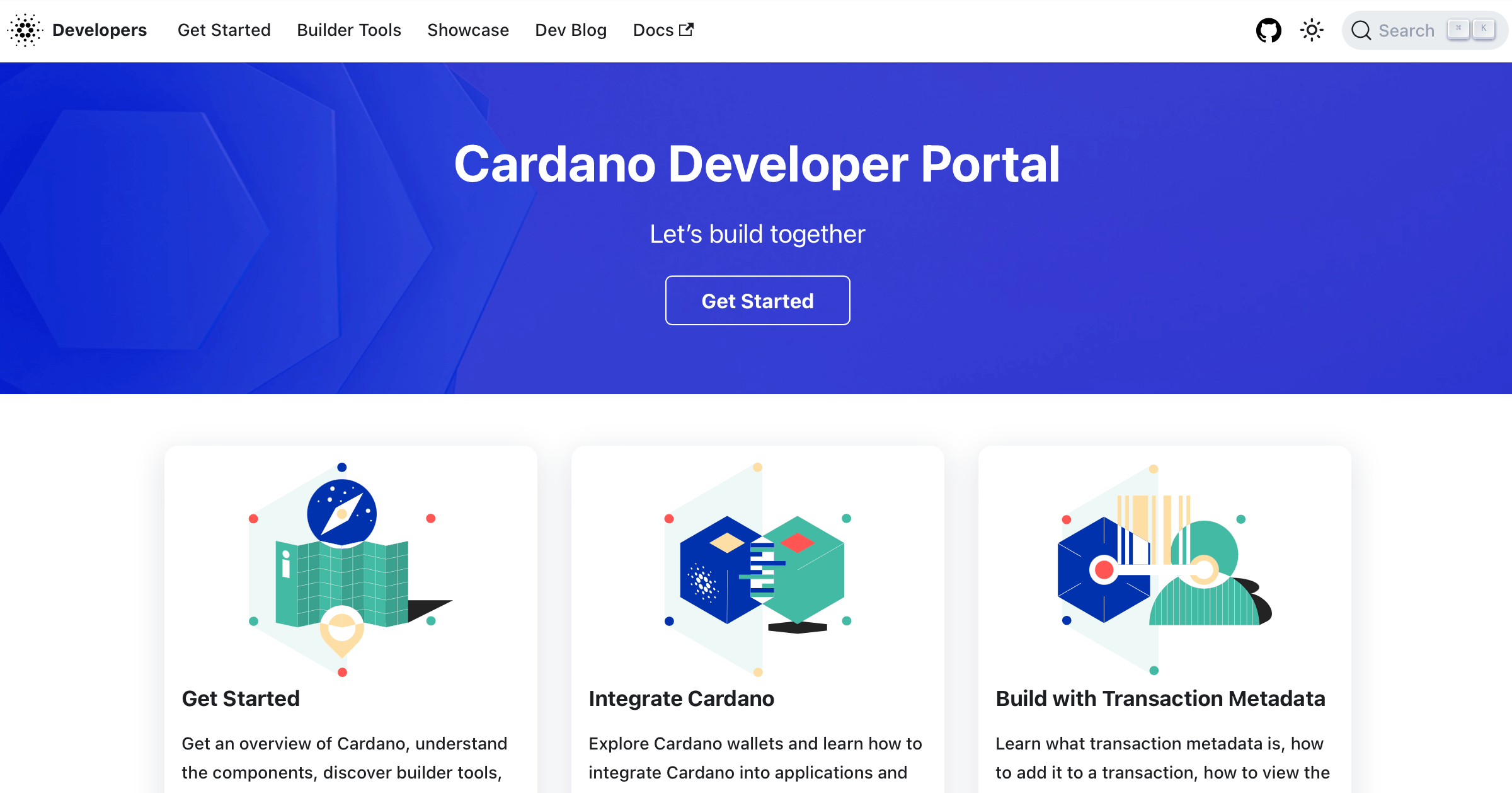 Cardano Developer Portal