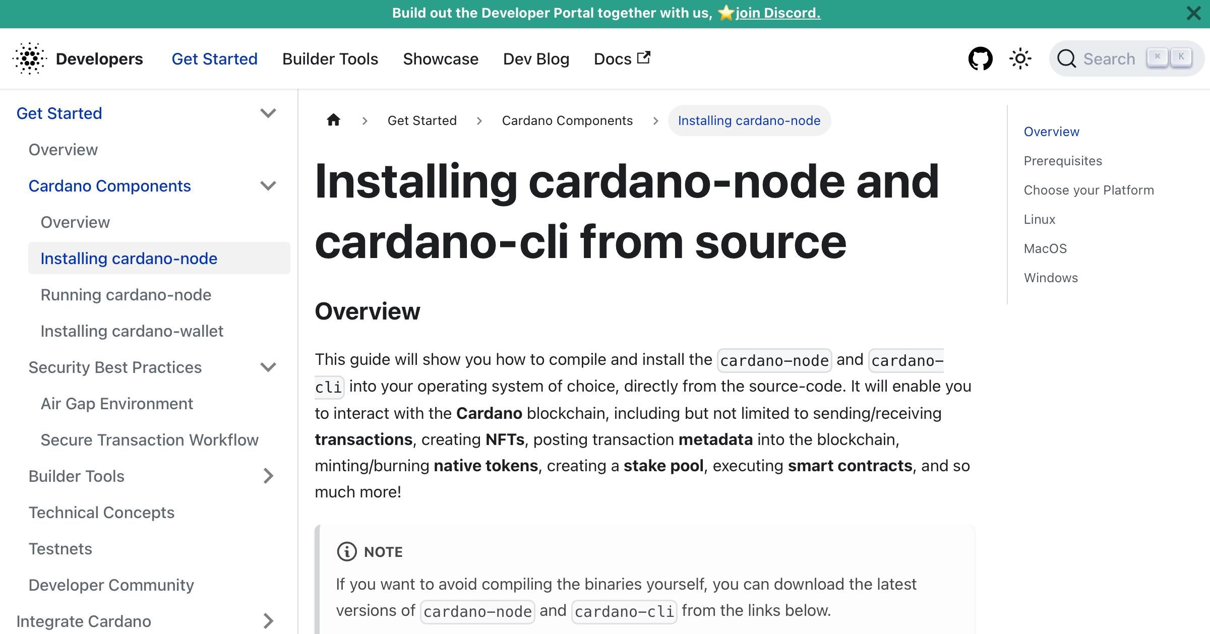 Installing cardano-node and cardano-cli from source